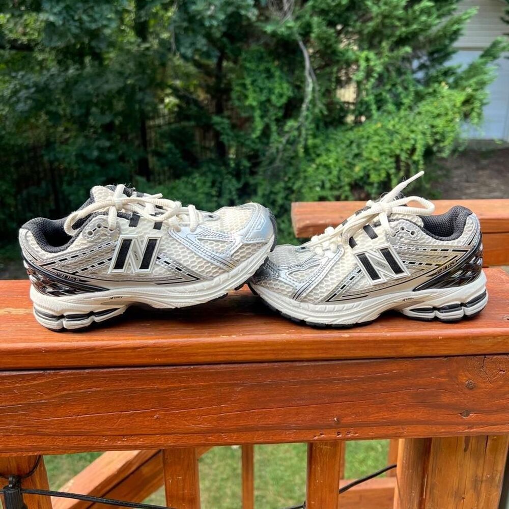 New Balance 1906r Youth 1 Silver White Black Running Jog Play School Sneakers